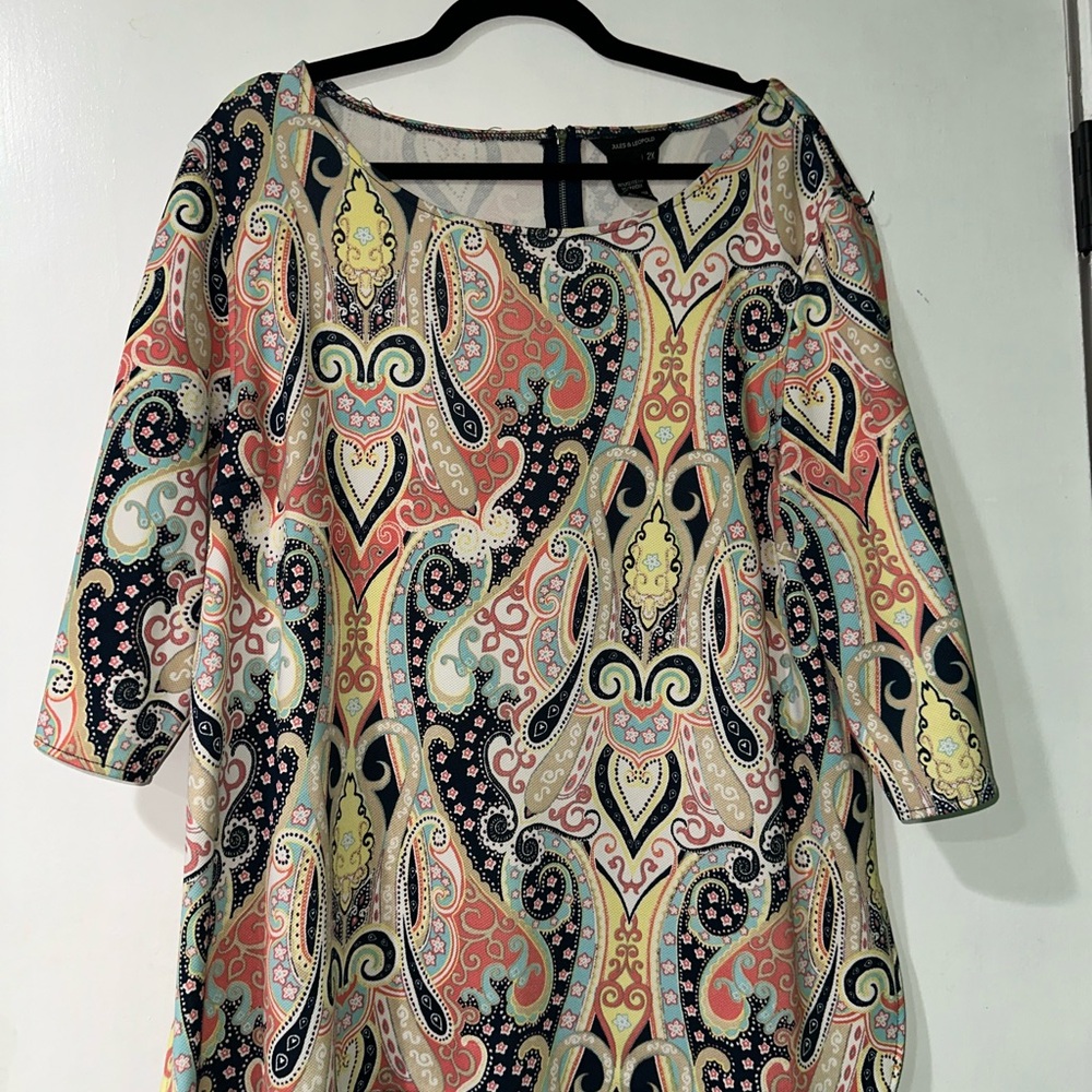Colorful Paisley Women's Top